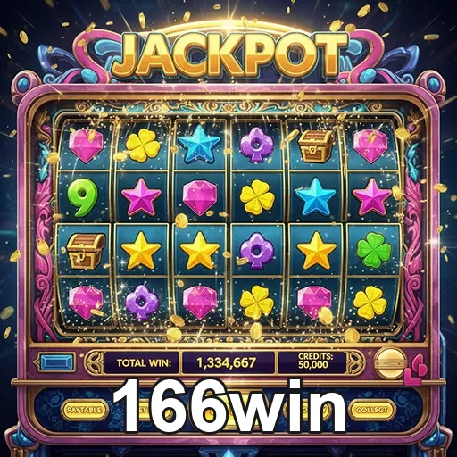 Tela de slot games no acesso prático e seguro na 166win